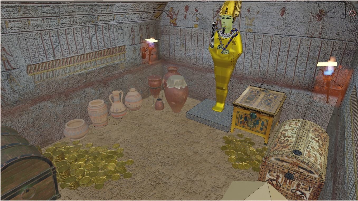 Nubian tomb 3D model_9