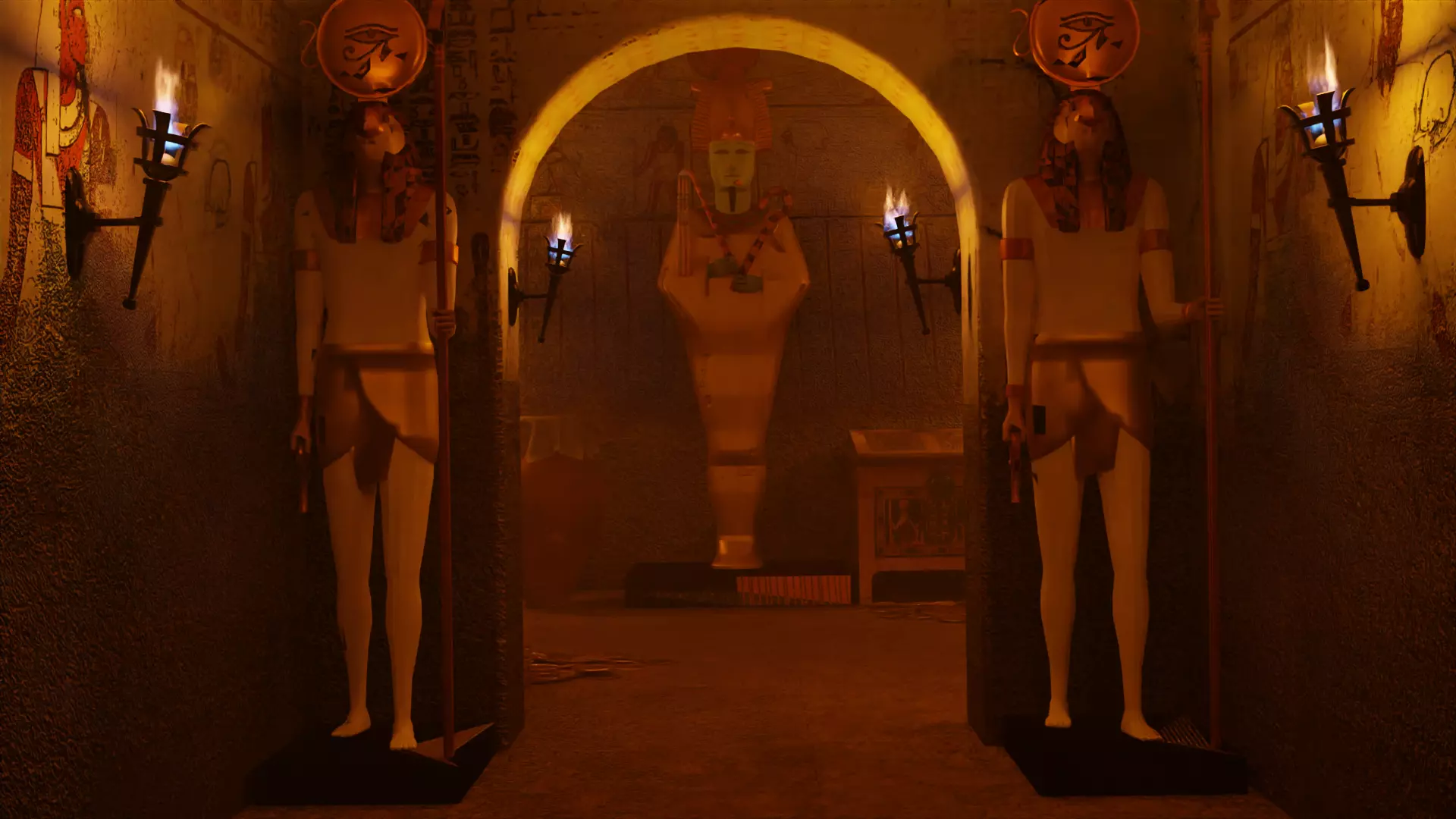 Nubian tomb 3D model_0