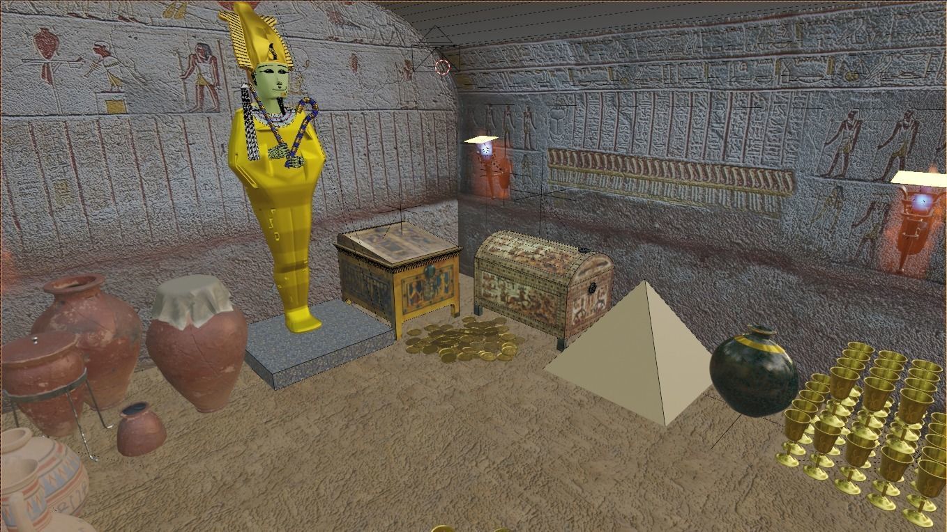 Nubian tomb 3D model_6