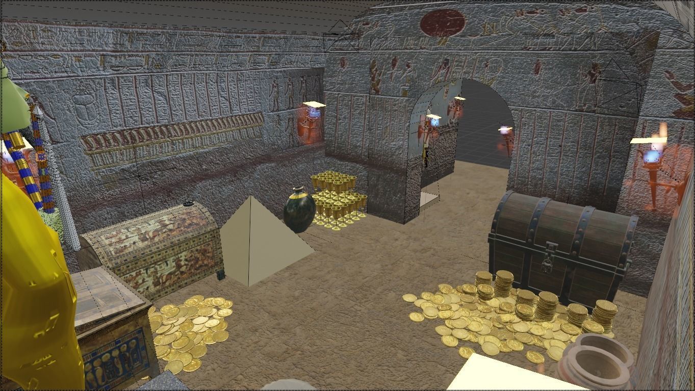 Nubian tomb 3D model_8