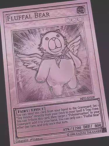 FLUFFAL BEAR - YUGIOH 3D print model