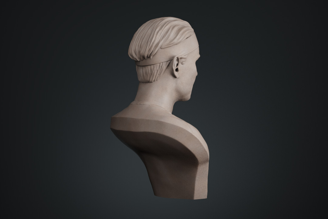 Rafael Nadal 3D print model_29