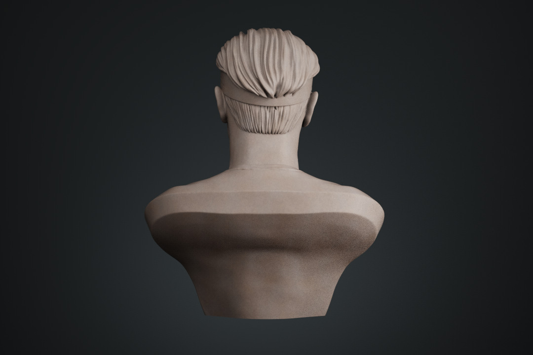 Rafael Nadal 3D print model_27
