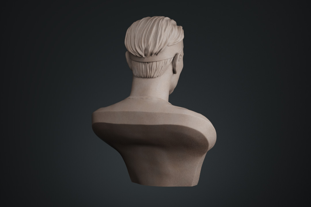 Rafael Nadal 3D print model_28