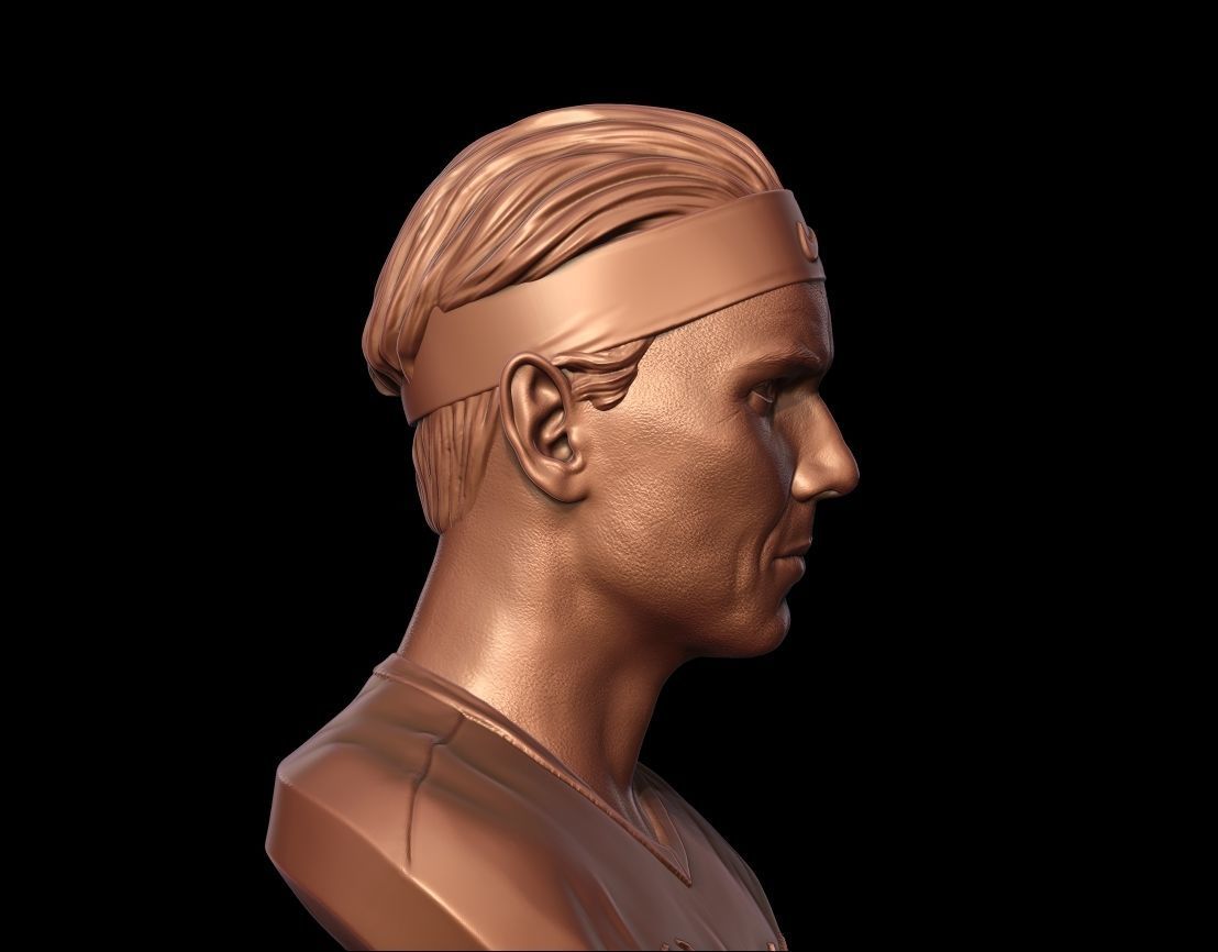 Rafael Nadal 3D print model_13