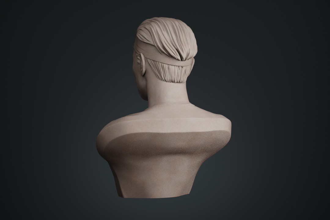 Rafael Nadal 3D print model_26