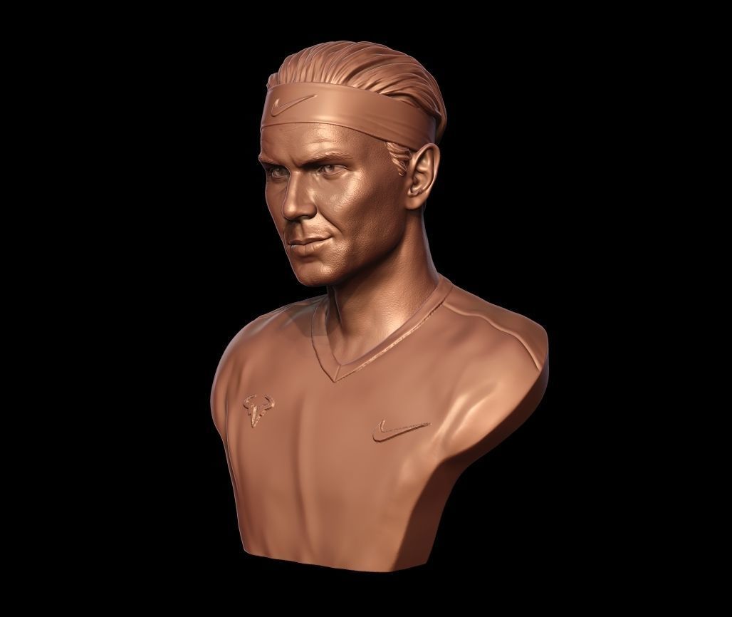 Rafael Nadal 3D print model_6