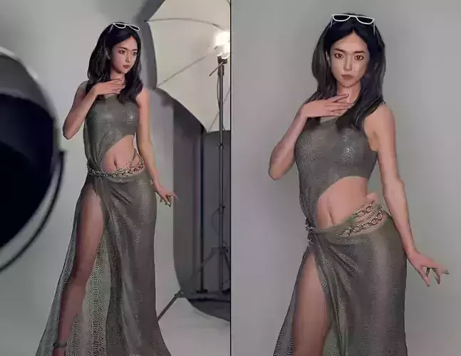 girl fashion woman glamour sexy character nude beautiful 