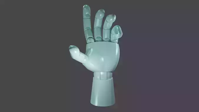 Snap and Play The Articulated Hand Decorative Holder