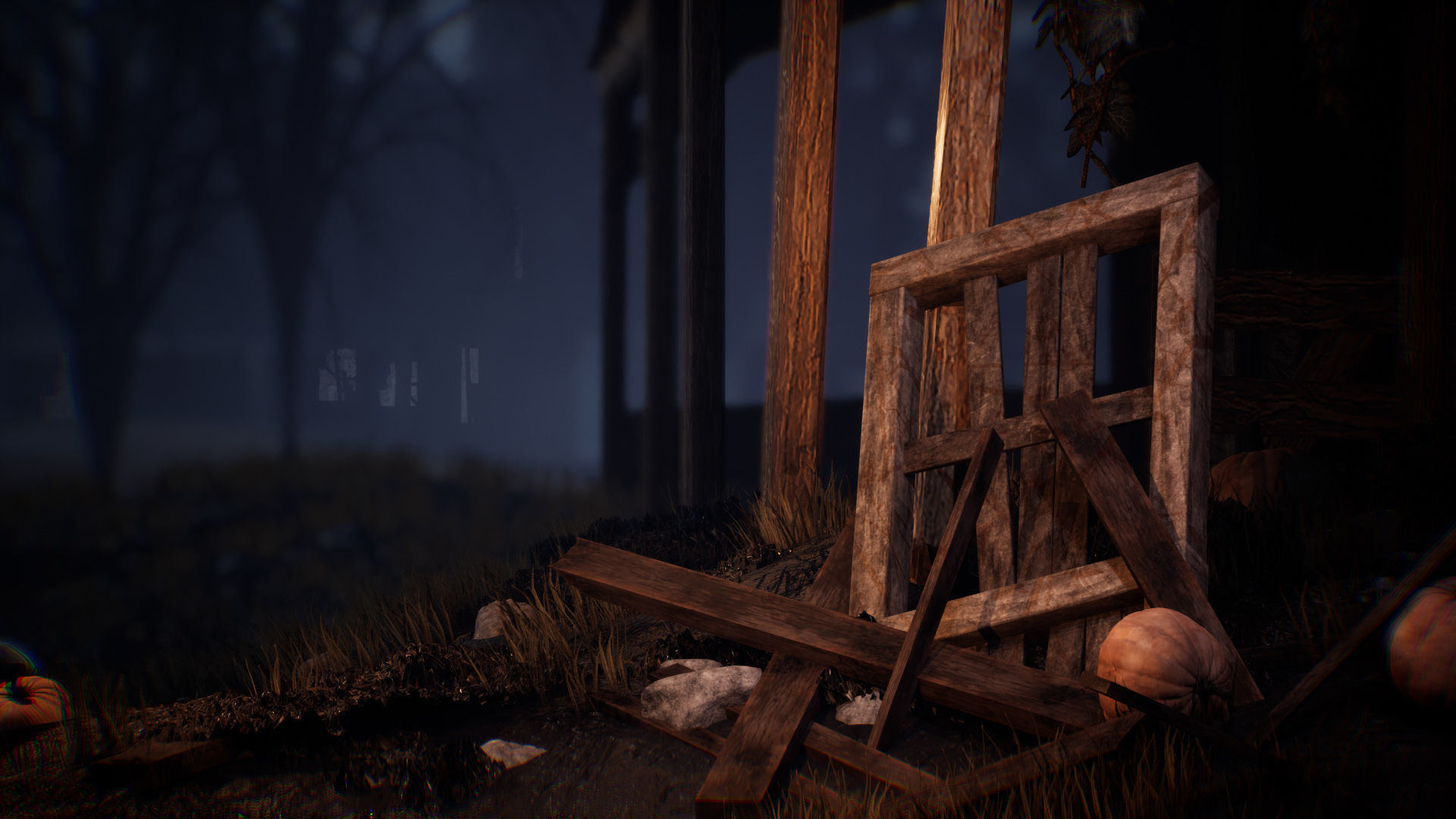 Haunted Farm 51 Assets Low-poly 3D model_8