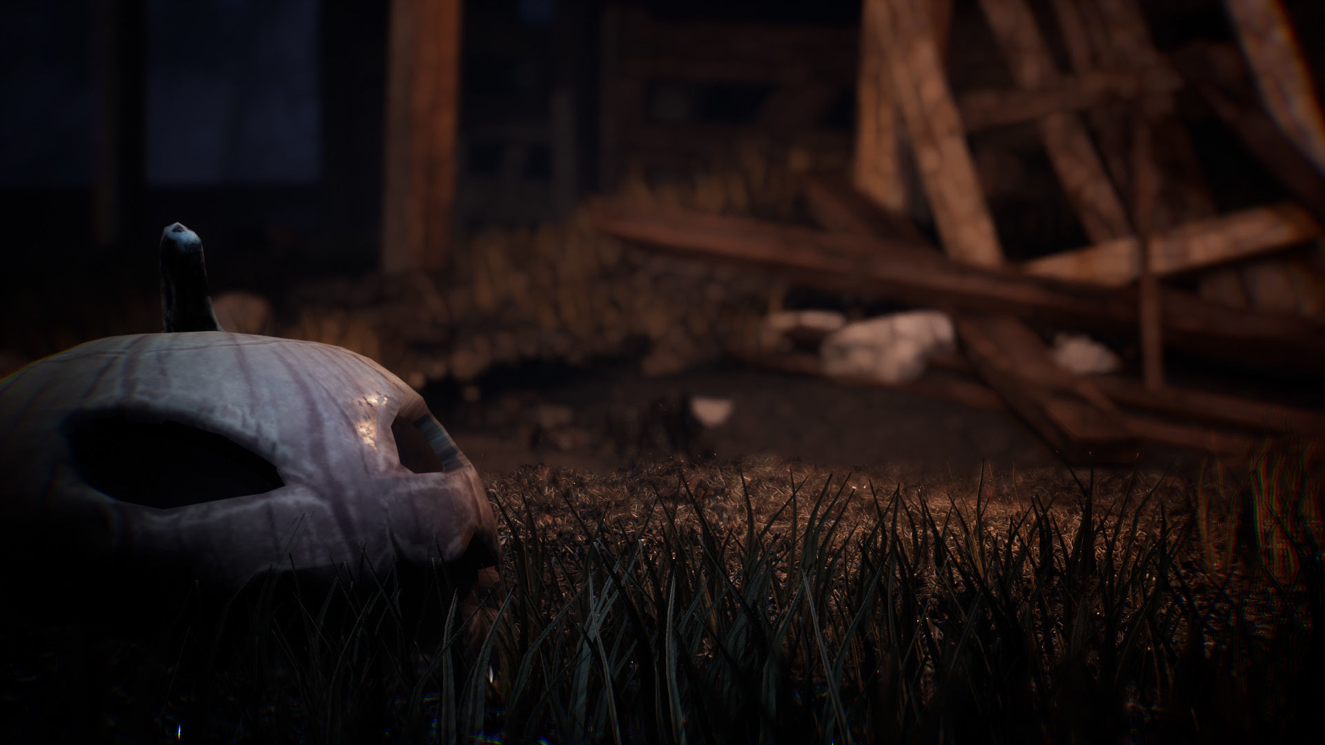 Haunted Farm 51 Assets Low-poly 3D model_5