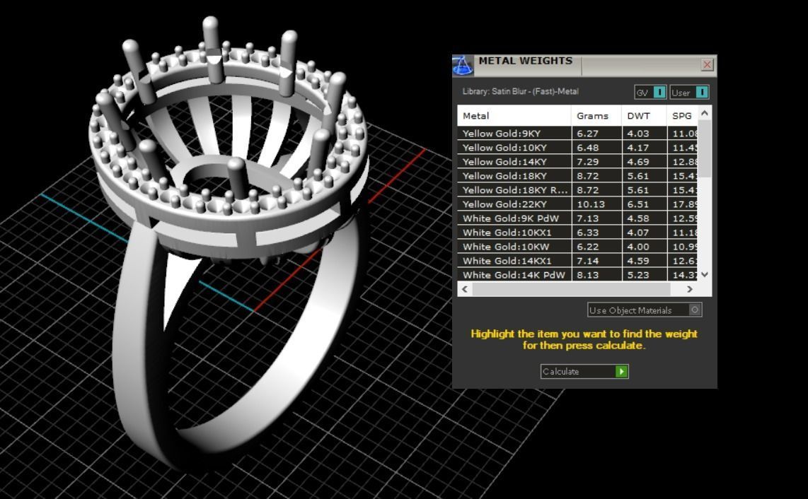 Engagement rings 3D print model_13
