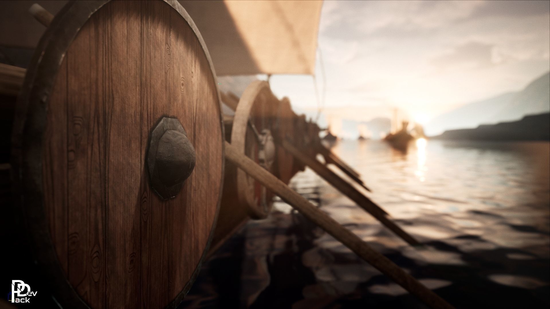 Viking Environment 46 Assets Low-poly 3D model_12