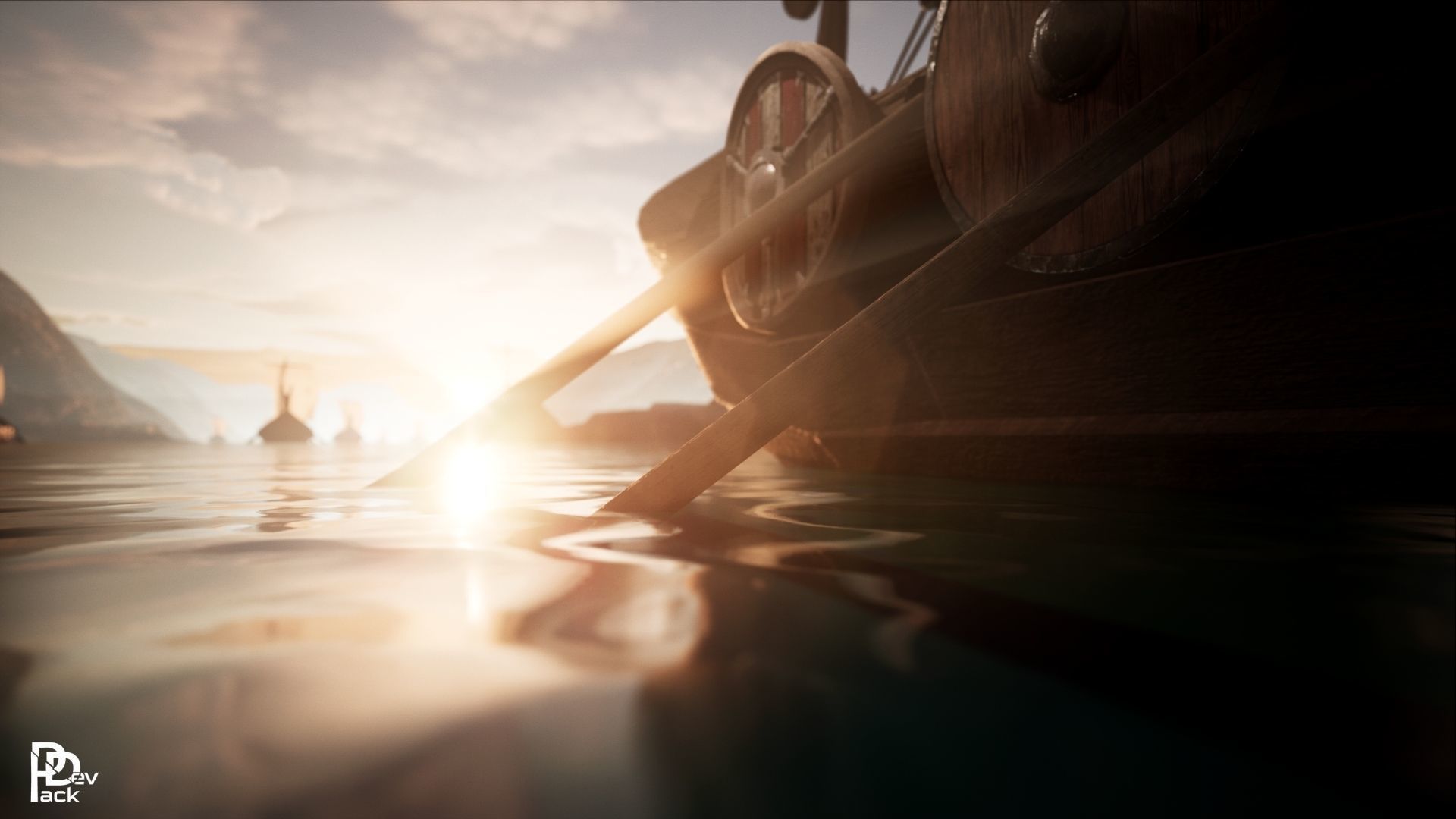 Viking Environment 46 Assets Low-poly 3D model_9