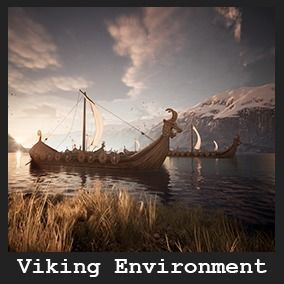 Viking Environment 46 Assets Low-poly 3D model_20