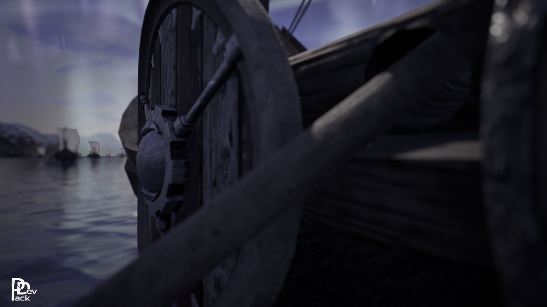 Viking Environment 46 Assets Low-poly 3D model_17