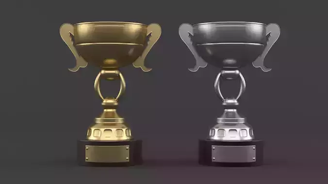 Trophy Cup 3D model