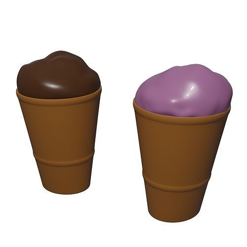 Ice cream 3D model