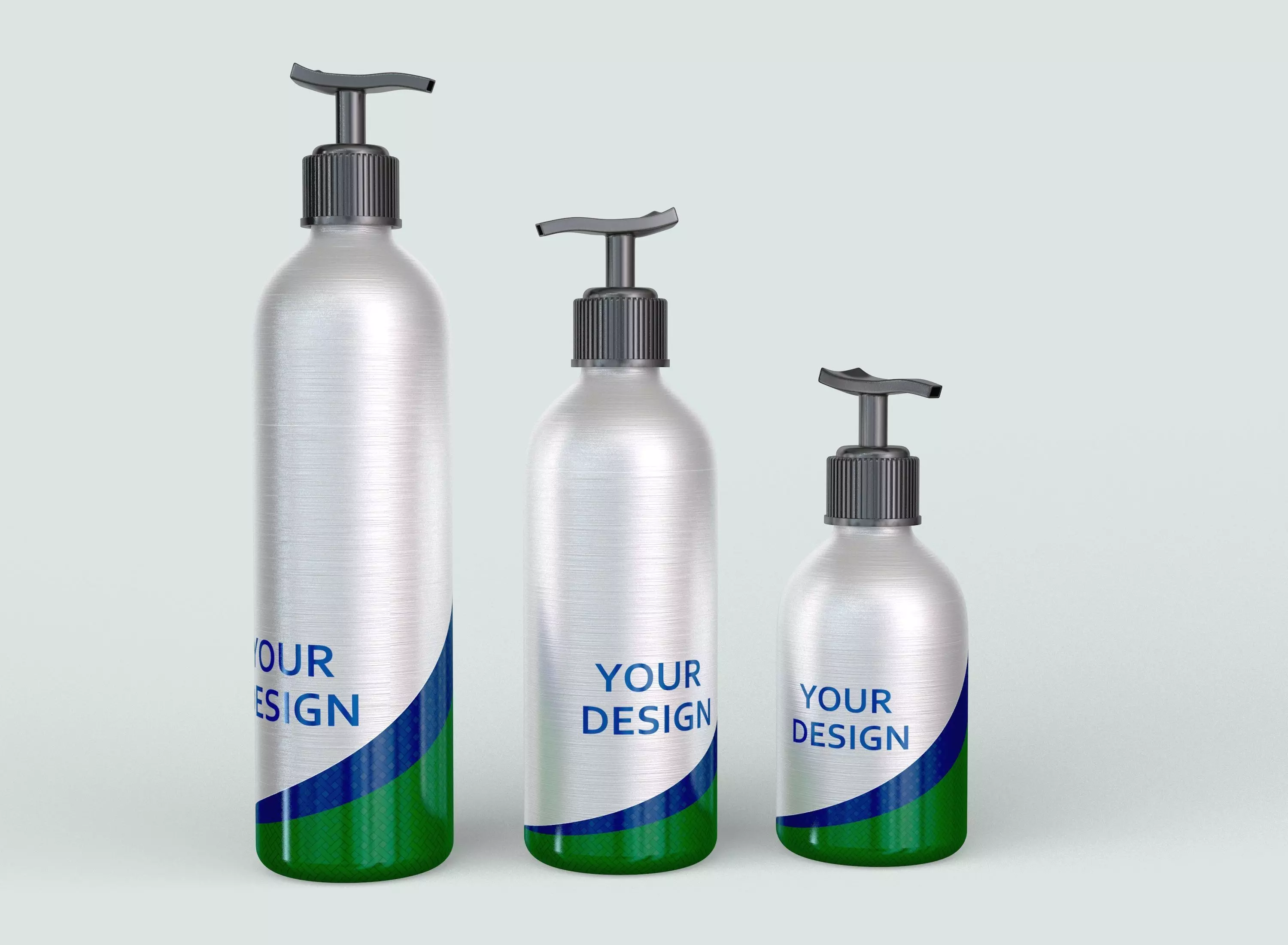 Dispenser Bottles 3D model_0