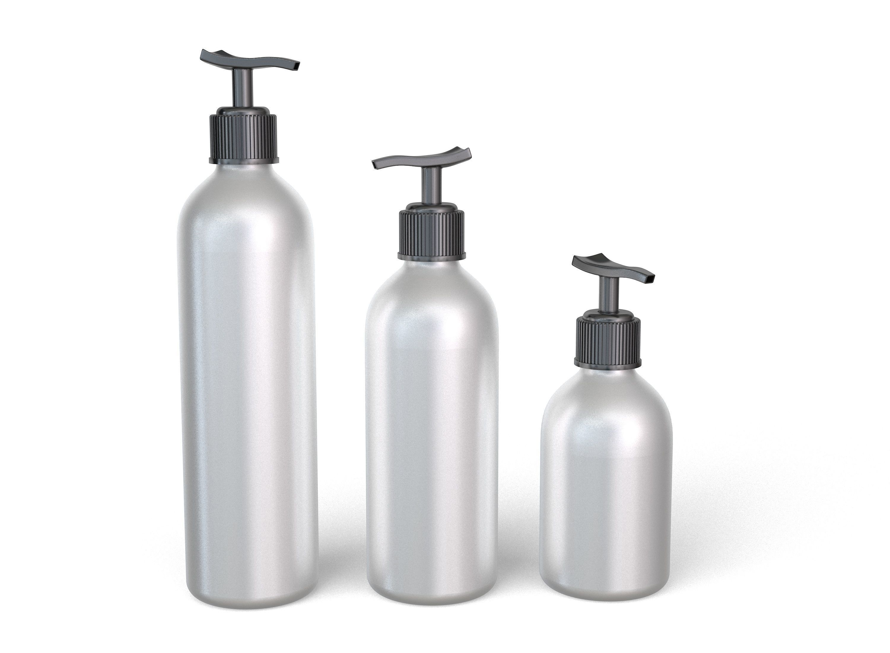 Dispenser Bottles 3D model_1