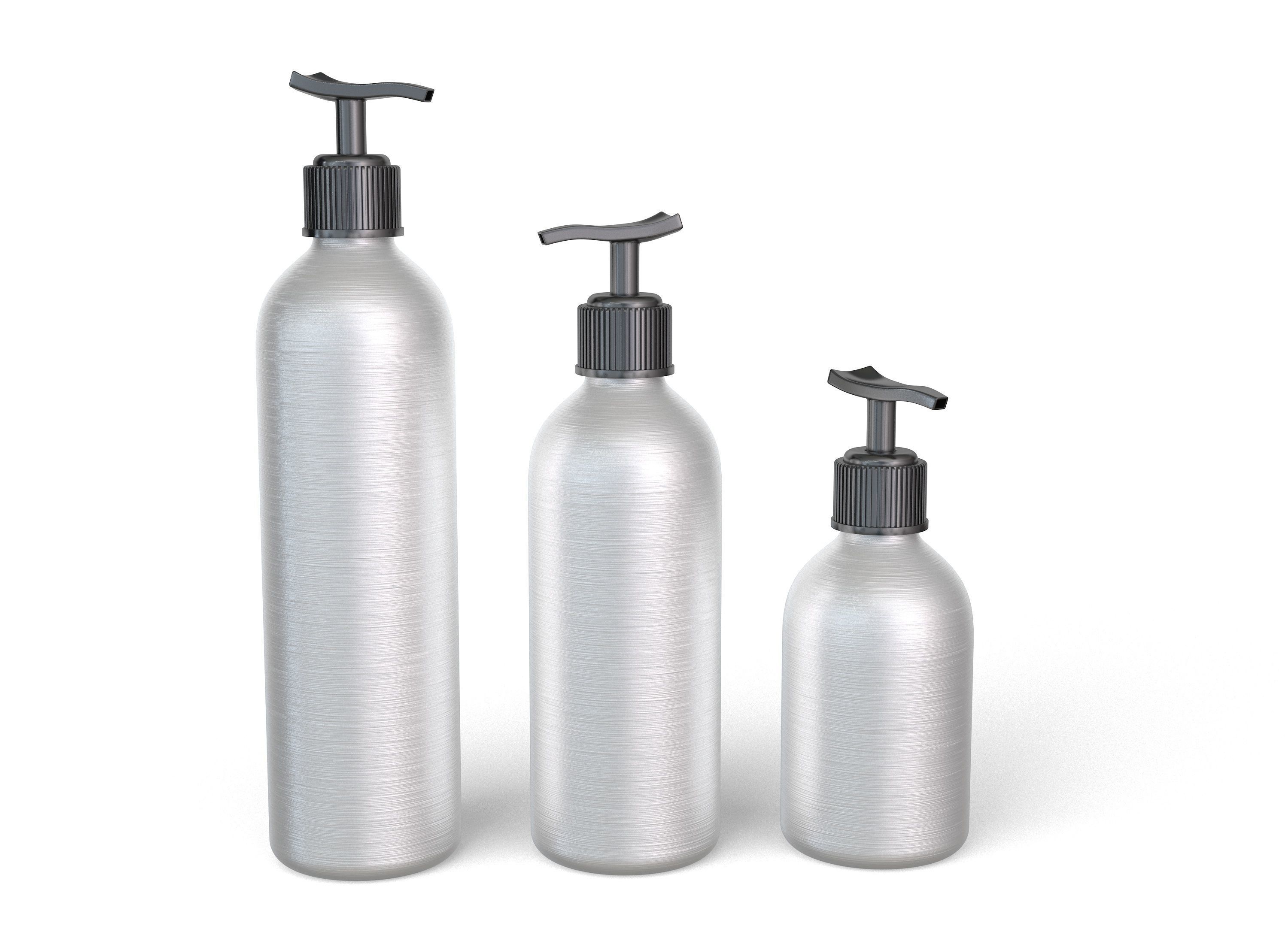 Dispenser Bottles 3D model_3