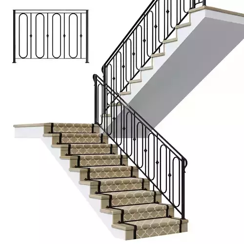 Neoclassical staircase 7