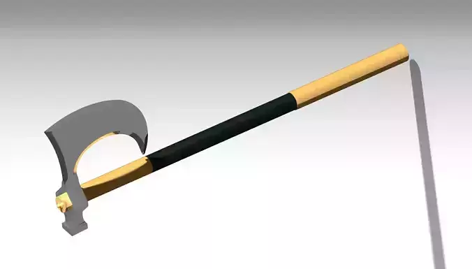 OTTOMAN EMPIRE 18 CENTURY Infantry Soldier AXE