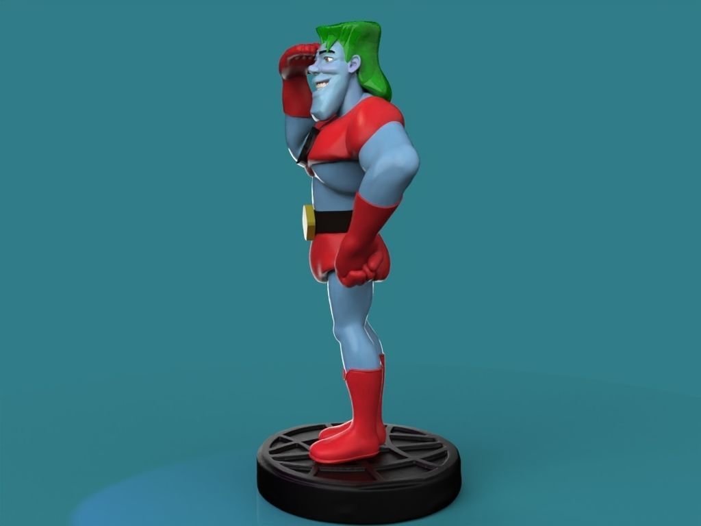 CAPTAIN PLANET 3D print model_4