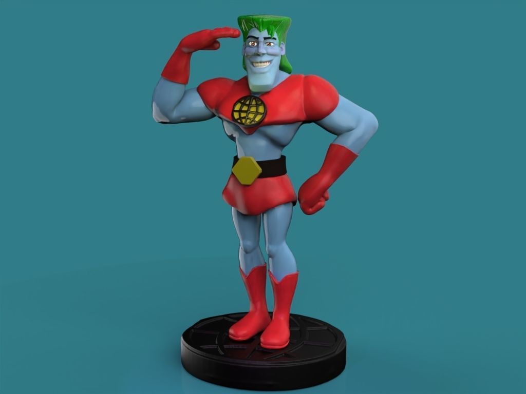 CAPTAIN PLANET 3D print model_6