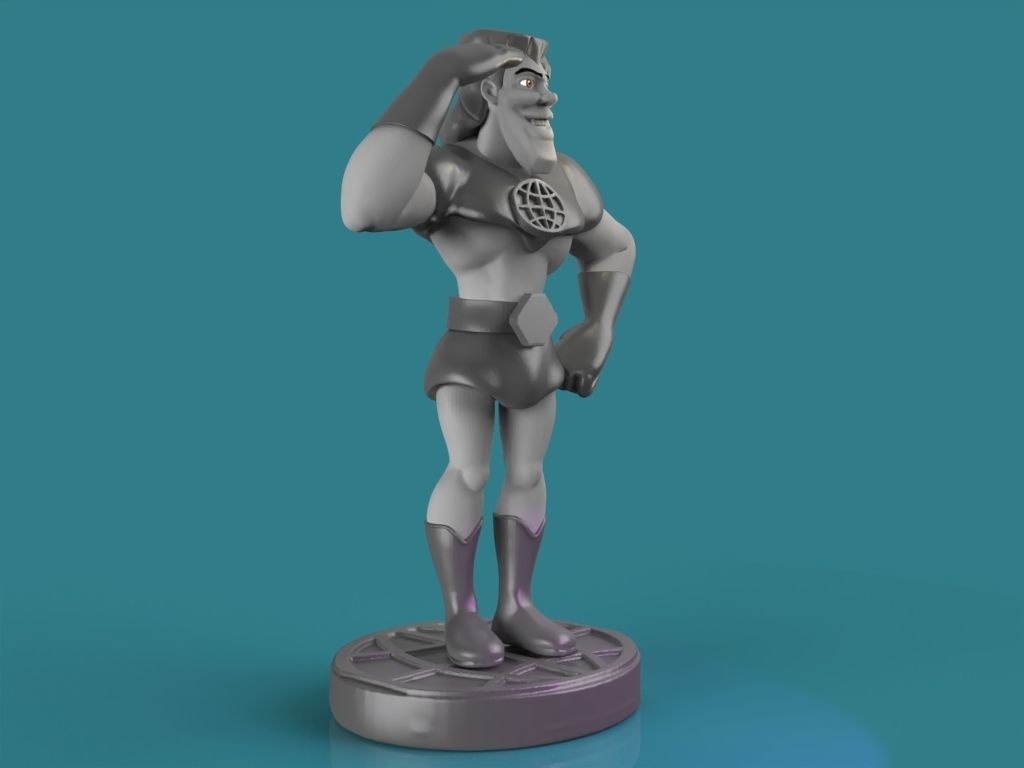 CAPTAIN PLANET 3D print model_9