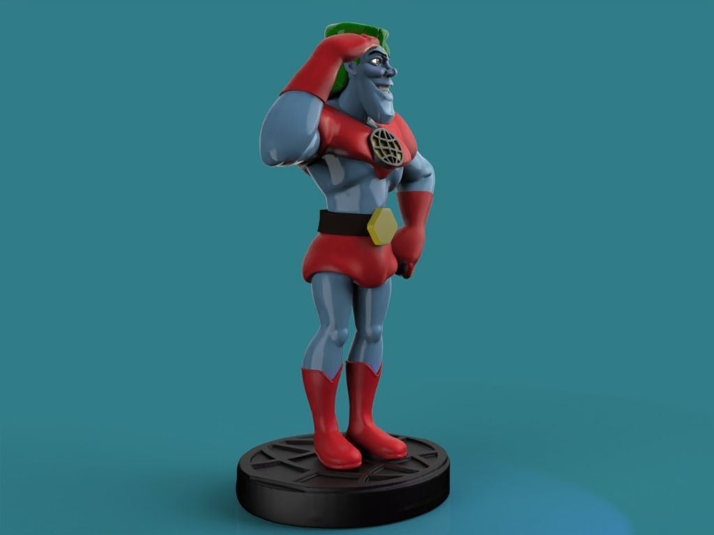 CAPTAIN PLANET 3D print model_5