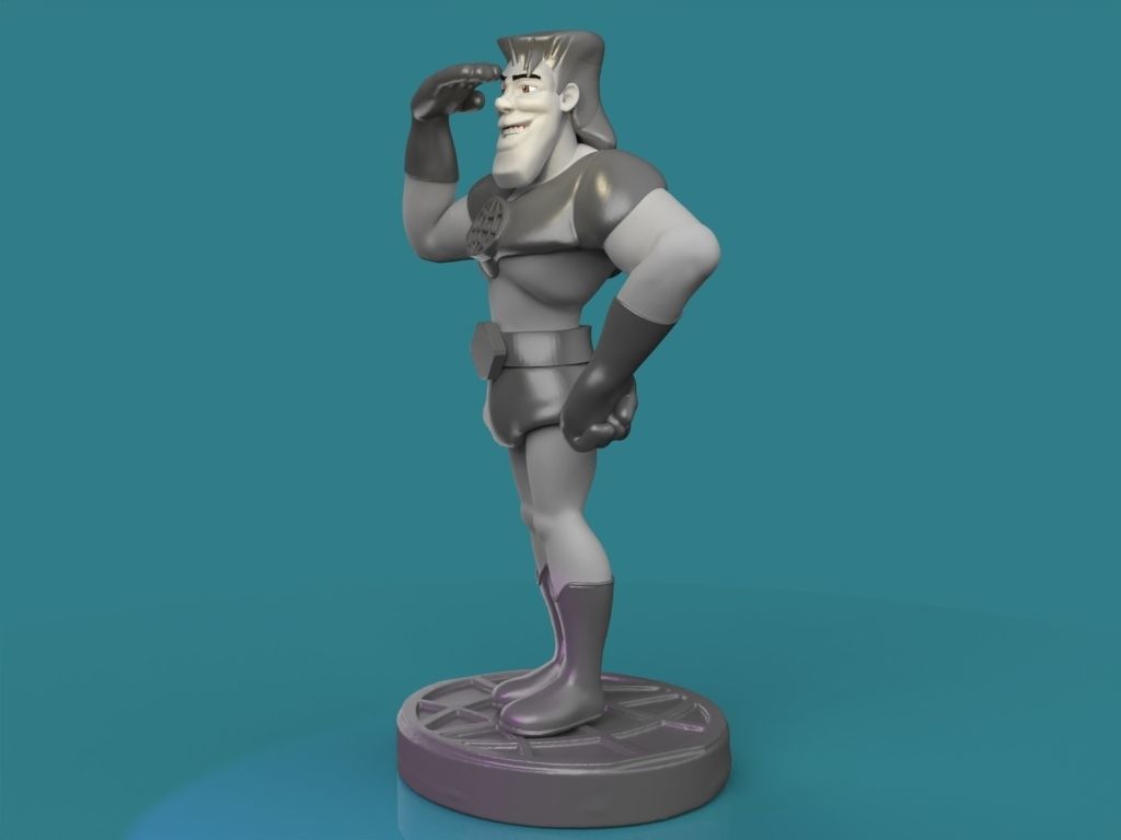 CAPTAIN PLANET 3D print model_8