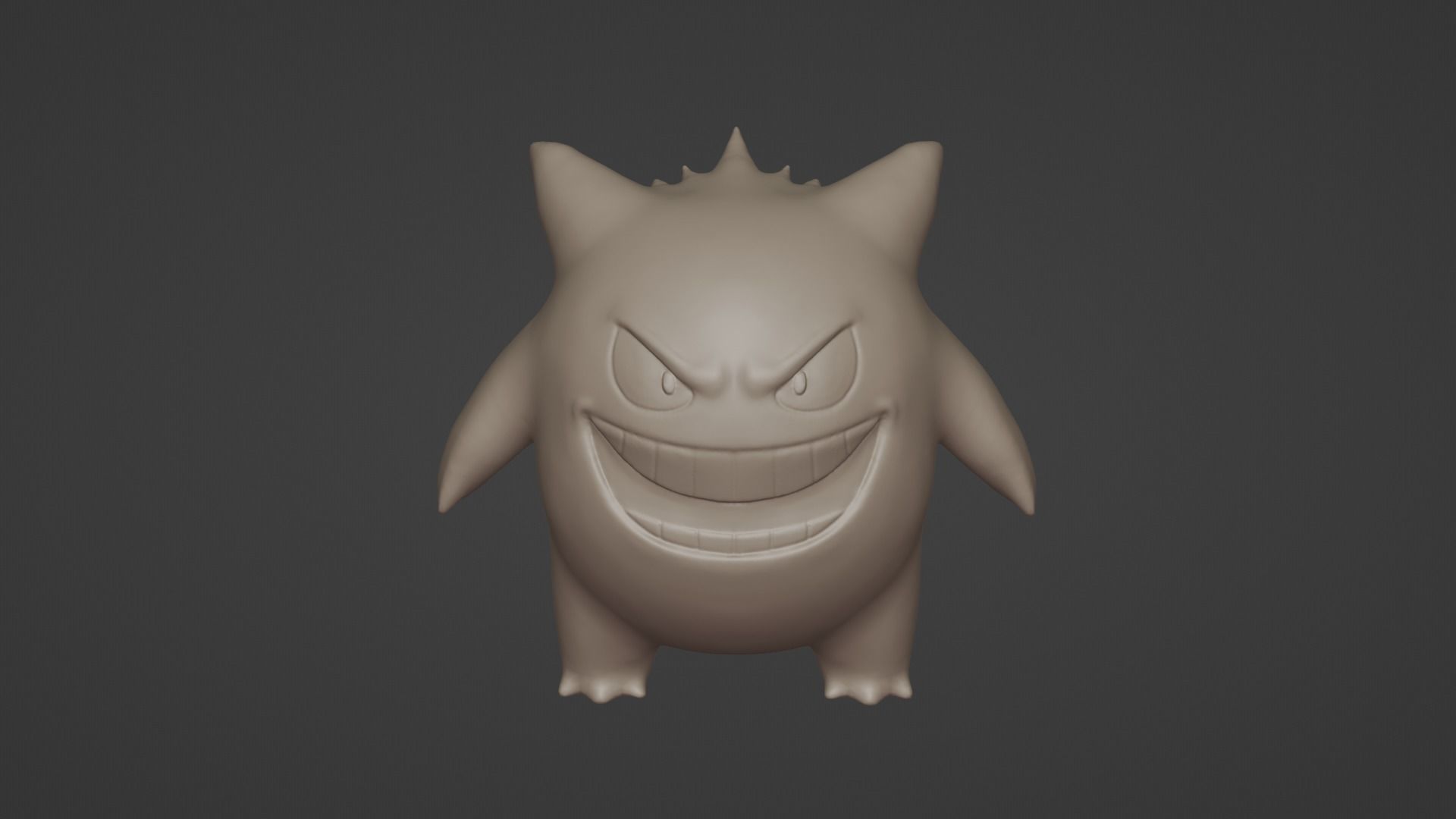 POKEMON GENGAR 3D print model_2