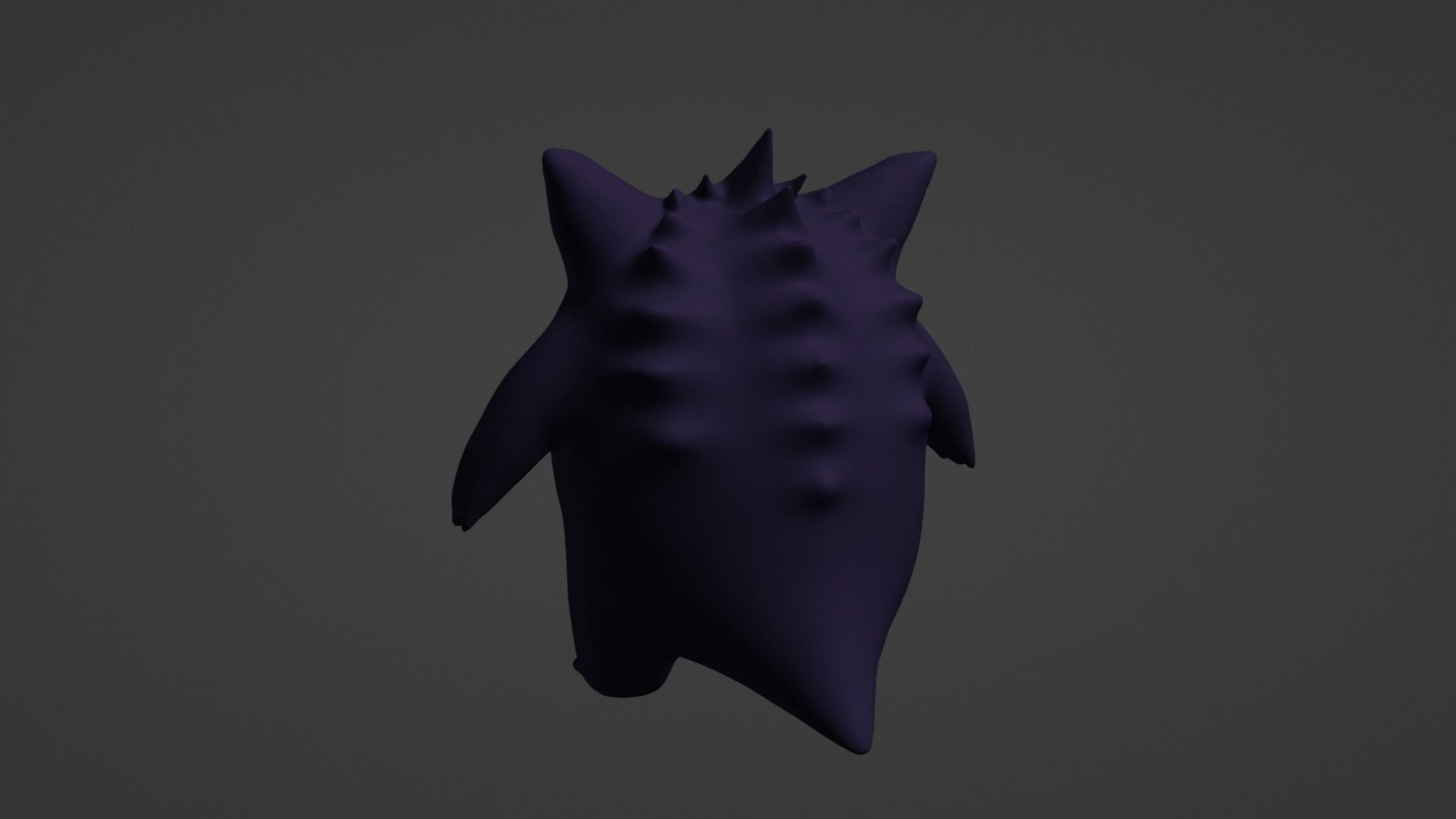POKEMON GENGAR 3D print model_1