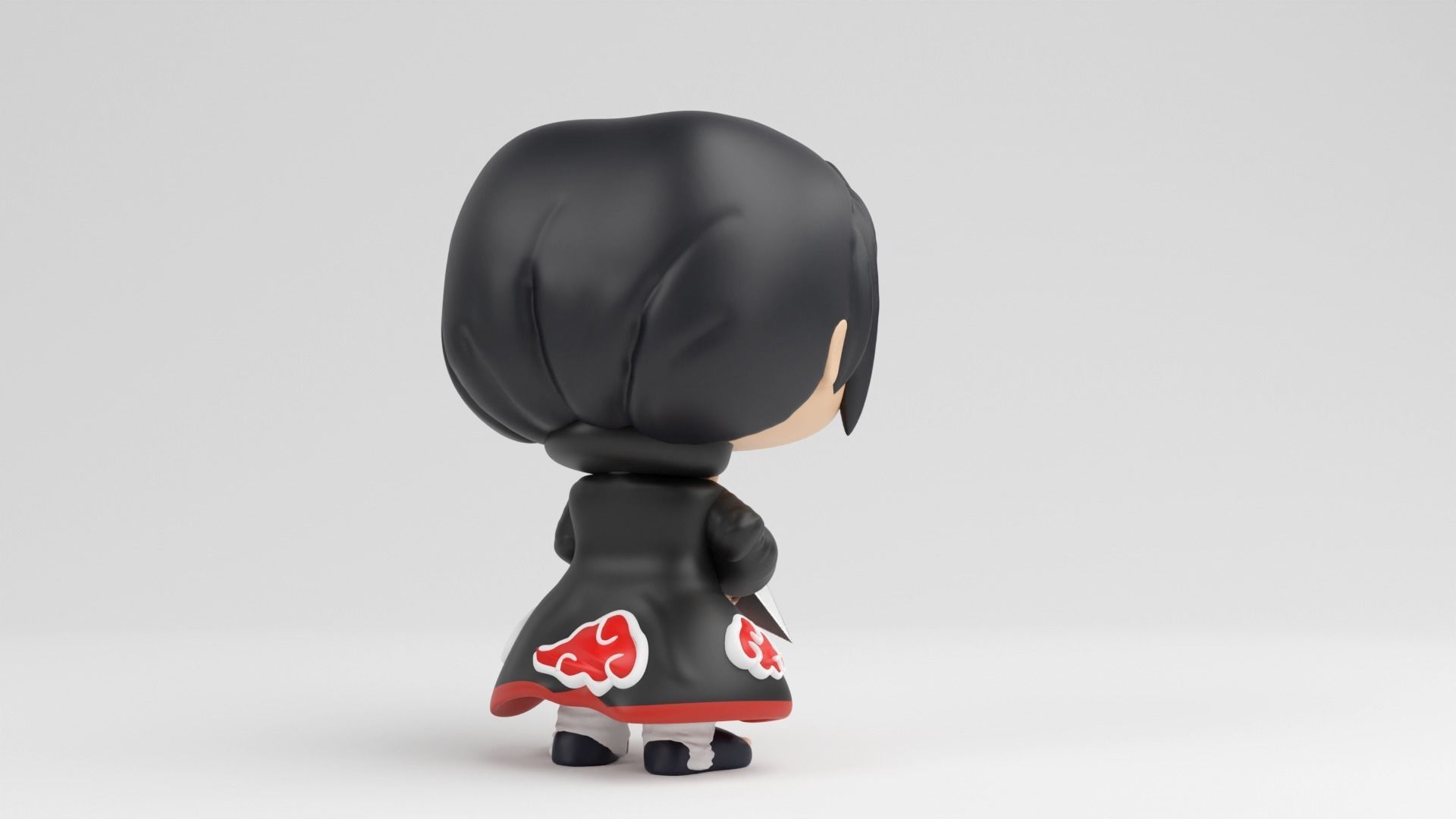 itachi uchiha funko pop from naruto shippuden 3D print model_8