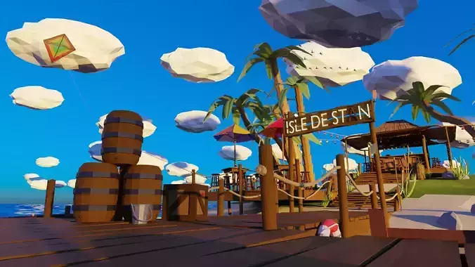 Tropical Island Asset Bundle