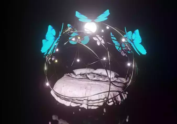 Butterfly Bed Night