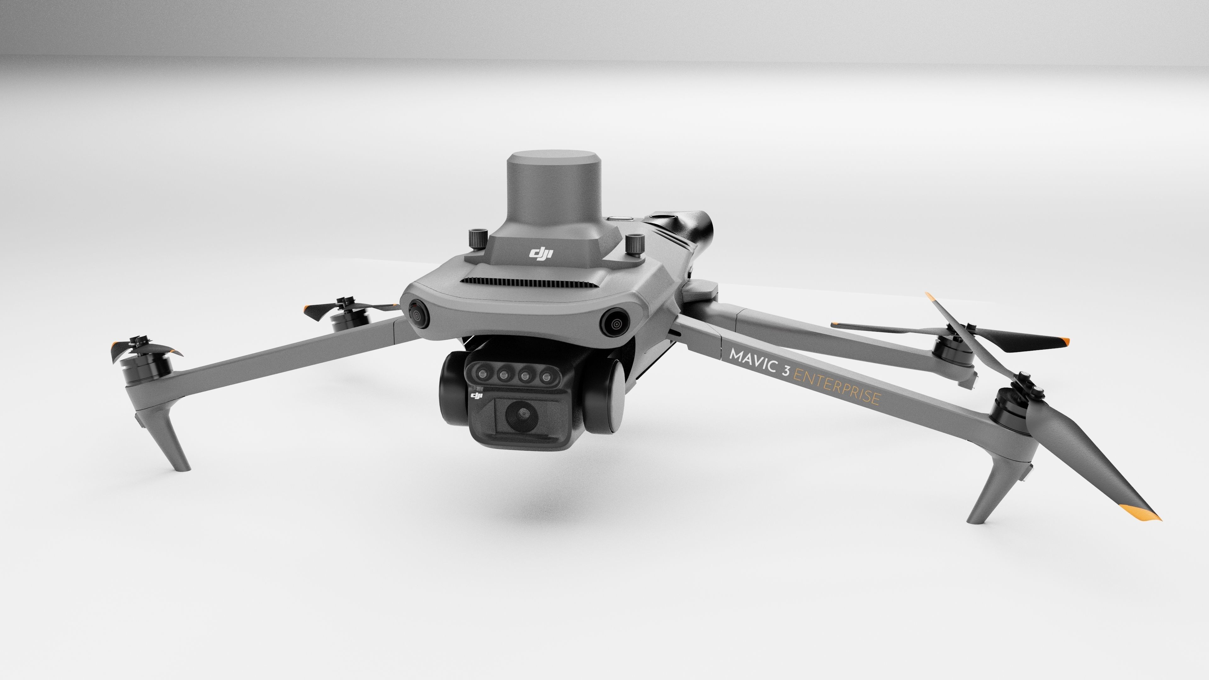 Dji Mavic 3 Enterprise 3D model_2