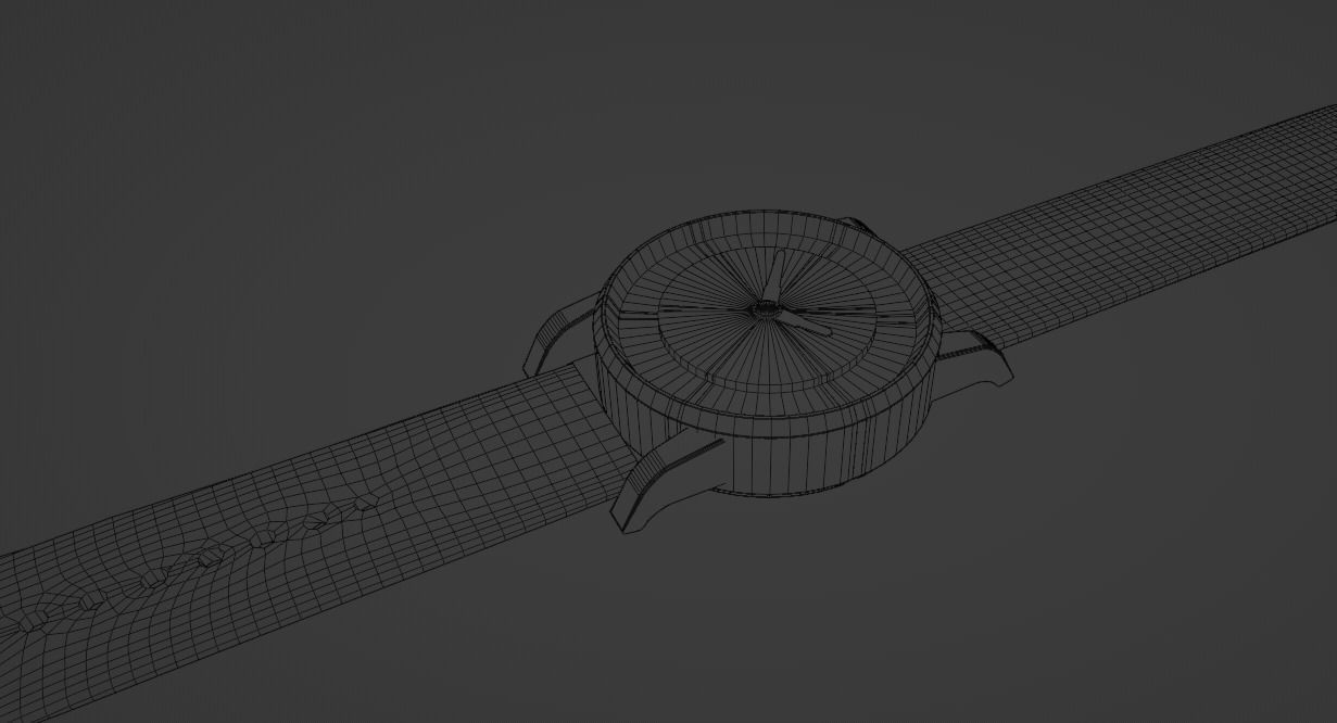 Jacob and Co Casino Tourbillion Watch Luxury Low-poly 3D model_10