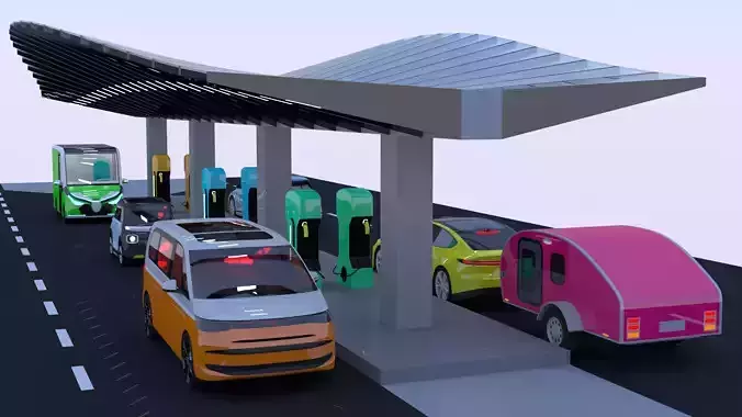 EV charging station IV