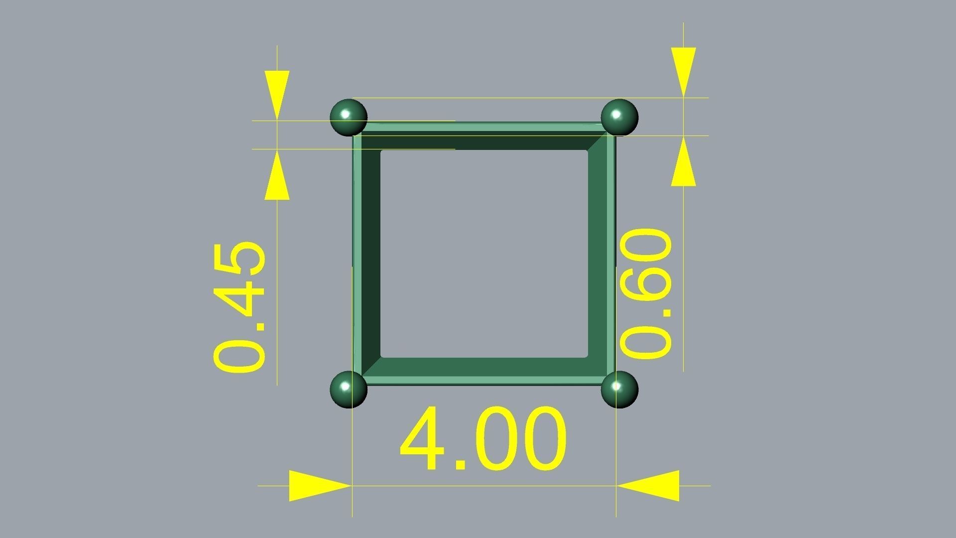 Princess Gemstone Box 4mm 3D print model_14