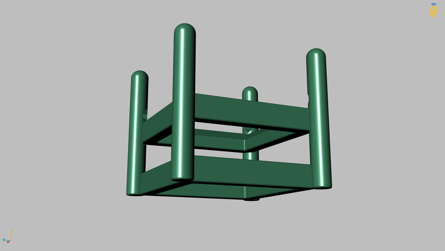 Princess Gemstone Box 4mm 3D print model_11