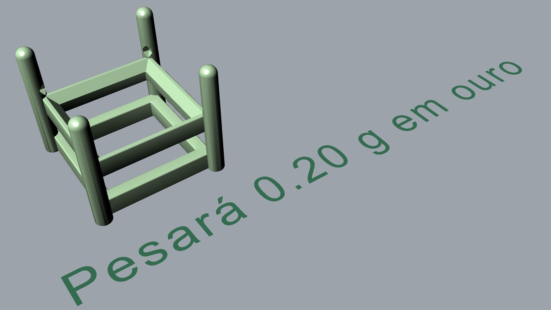 Princess Gemstone Box 4mm 3D print model_16