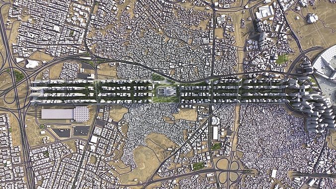 Mecca - Masar Destination Low-poly 3D model 4