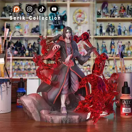 ITACHI UCHIHA  3D print model