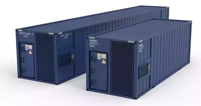 Ventilated Container 3D model