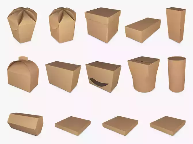Cardboard Boxes Collection volume 1 