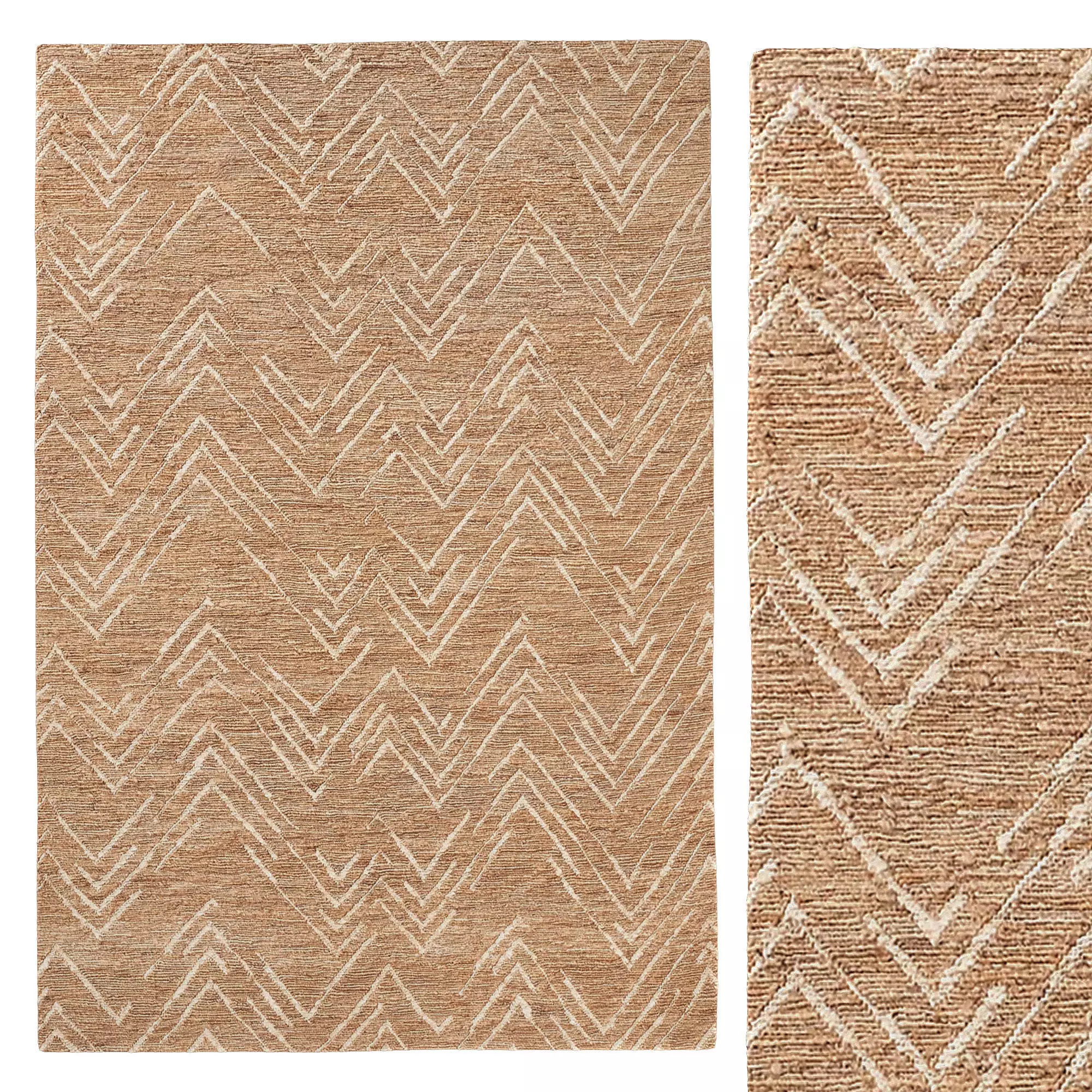 SAANA JUTE RUG 3D model