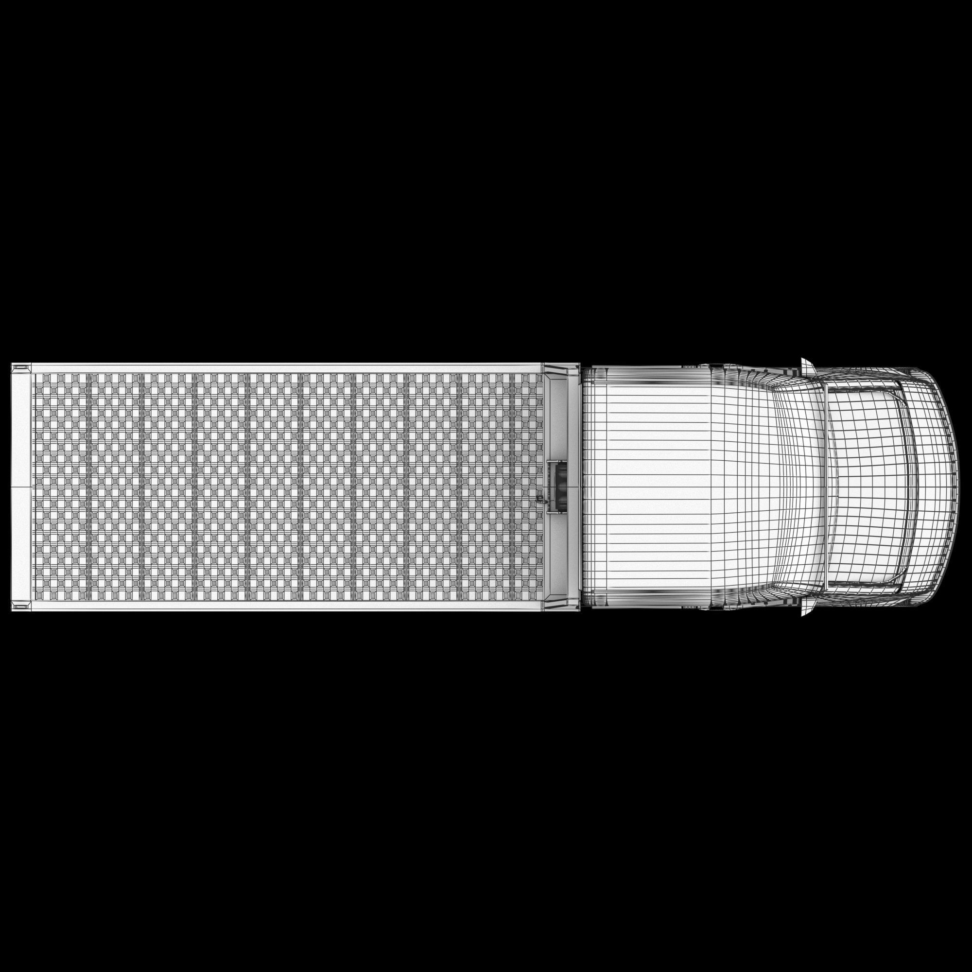 Generic EV Tow truck 3D model_20