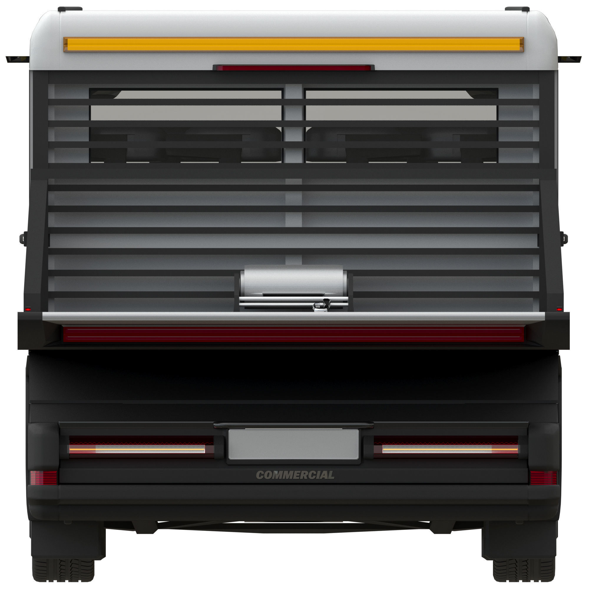 Generic EV Tow truck 3D model_8